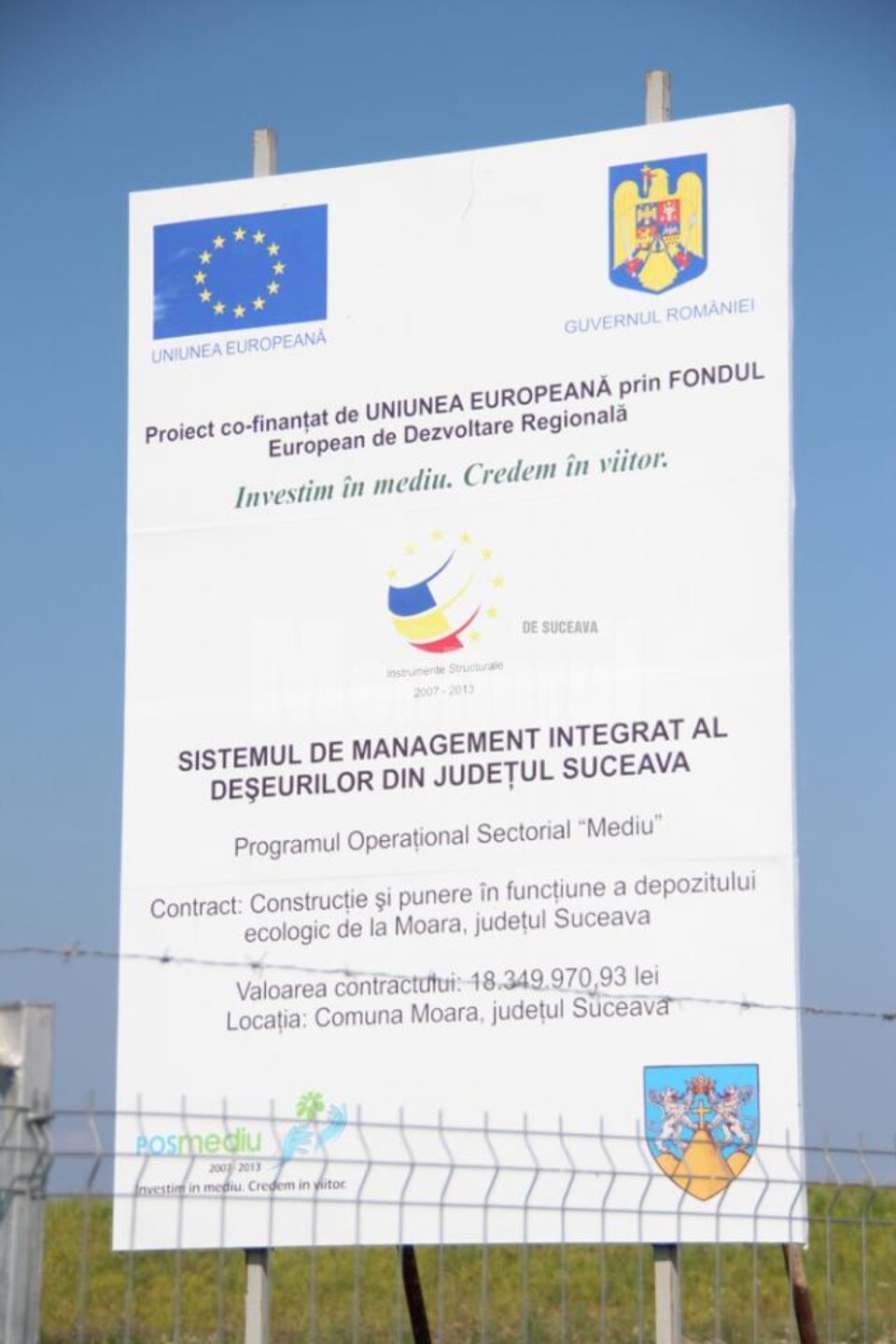 Groapa de gunoi de la Moara, care se construiește printr-un proiect european, nu va putea fi funcțională mai devreme de luna februarie a anului 2014