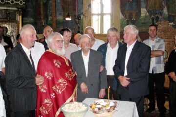Vasile Miron aniversat la împlinirea a 100 de ani