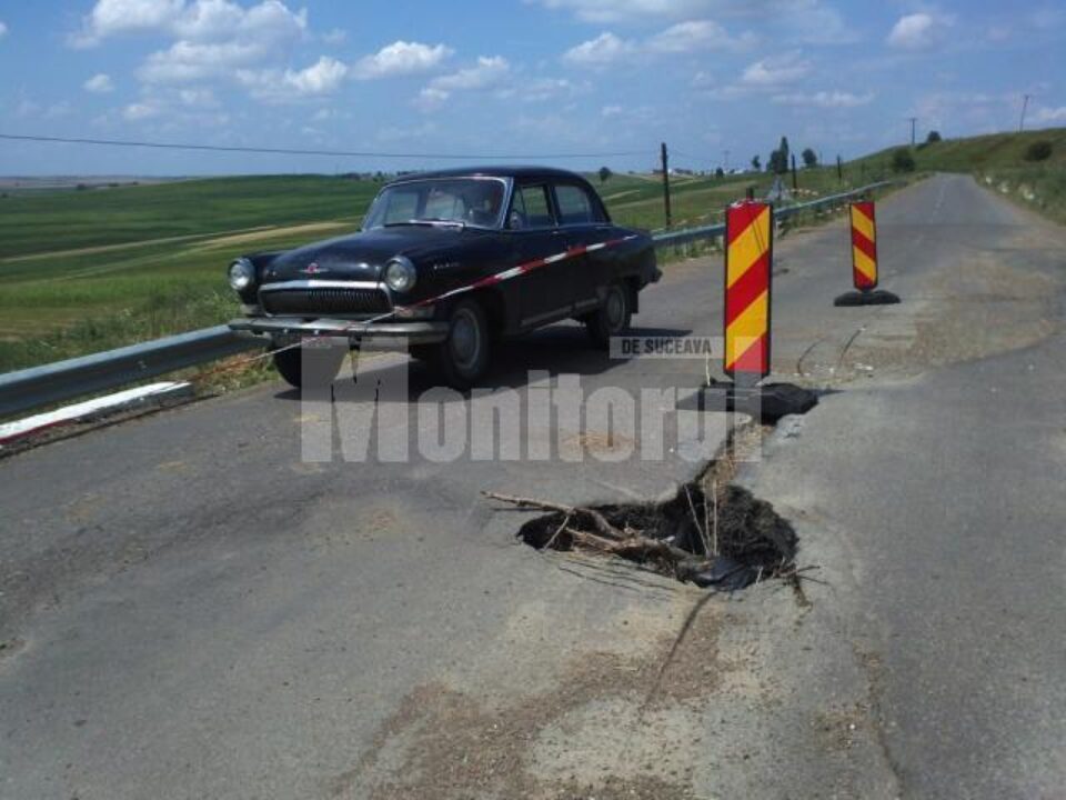 Porțiunea afectată se află în zona satului Botoșenița Mare