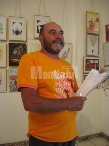 Vasile Crăiță Mândră, membru în juriul secțiunii de caricatură