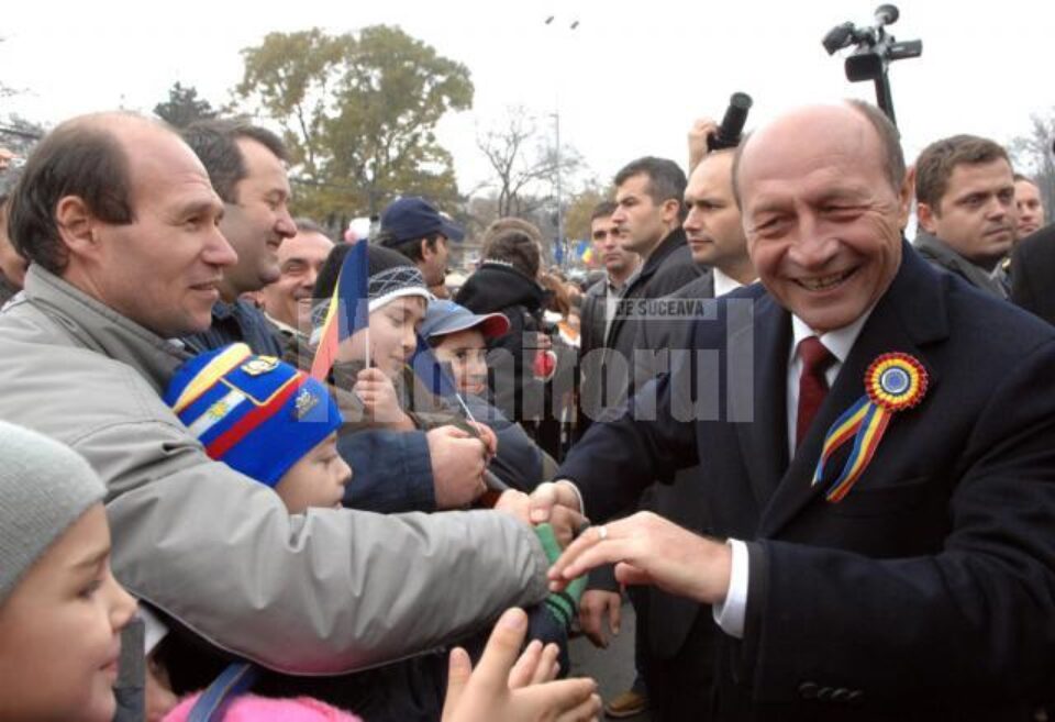 Președintele suspendat Traian Băsescu