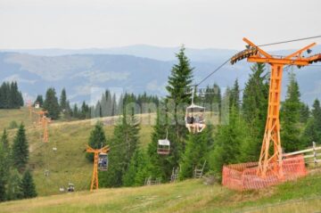 Transport cu telescaunul