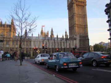 Cu Dacia 1300 prin Londra