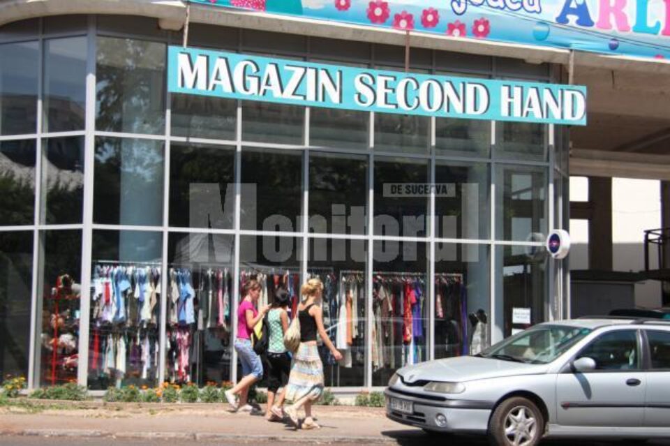 Fostă reprezentanță auto, transformată în magazin second hand