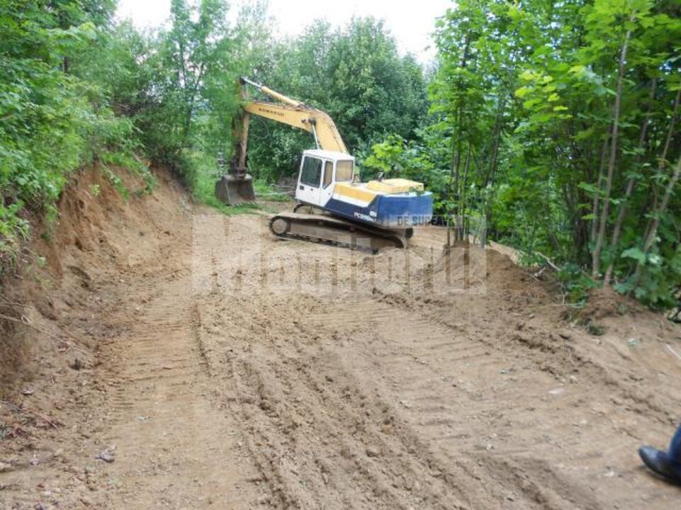 Demararea lucrărilor la pârtia de sanie de stradă