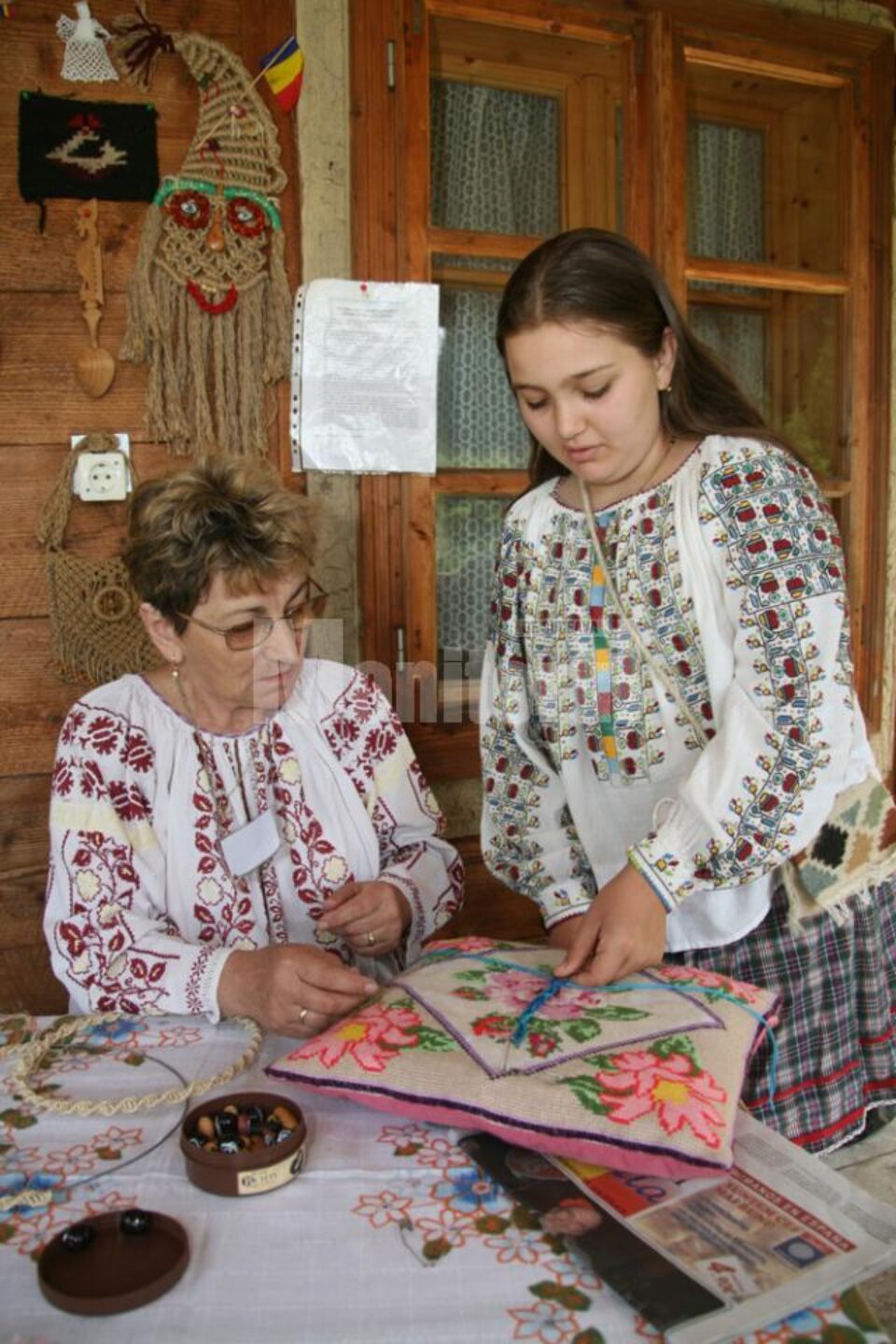 Silvia Cozmâncă și nepoata Smaranda