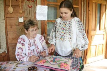 Silvia Cozmâncă și nepoata Smaranda