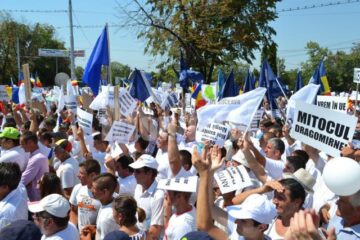 3.000 de suceveni, la mitingul de susținere a lui Traian Băsescu de la Iași