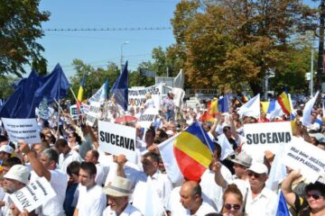 3.000 de suceveni, la mitingul de susținere a lui Traian Băsescu de la Iași