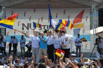 3.000 de suceveni, la mitingul de susținere a lui Traian Băsescu de la Iași