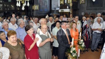 34 de cupluri au sărbătorit “Nunta de aur” la Biserica Sf. Ilie din Fălticeni
