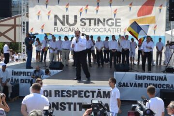 3.000 de suceveni, la mitingul de susținere a lui Traian Băsescu de la Iași