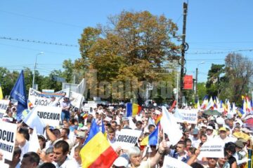3.000 de suceveni, la mitingul de susținere a lui Traian Băsescu de la Iași