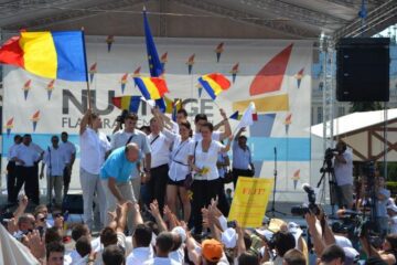 3.000 de suceveni, la mitingul de susținere a lui Traian Băsescu de la Iași