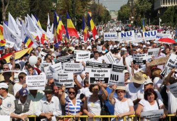 3.000 de suceveni, la mitingul de susținere a lui Traian Băsescu de la Iași. Foto: MediaFax