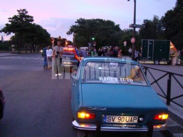 Dacia 1300 a suceveanului a stârnit interes și admirație