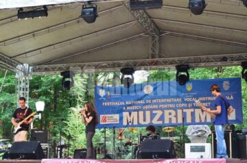 Festivalul național de muzică ușoară pentru copii și tineret “Muzritm”, la Vatra Dornei