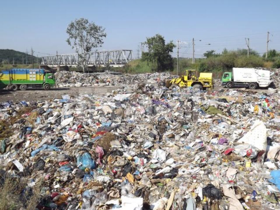 Rampa de gunoi a Diasil se umple cu o viteză uimitoare