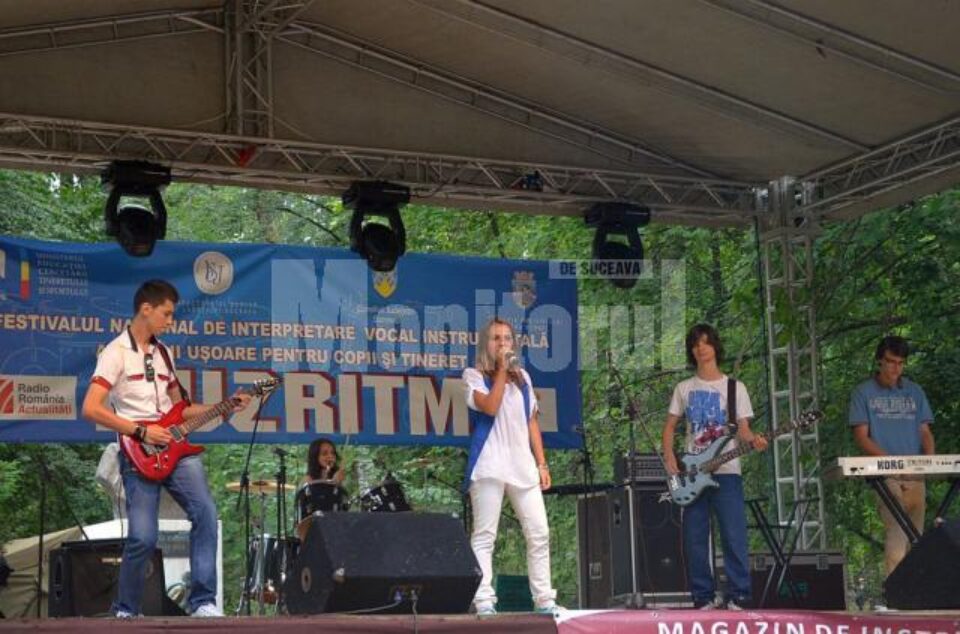Festivalul național de muzică ușoară pentru copii și tineret “Muzritm”, la Vatra Dornei