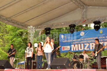 Festivalul național de muzică ușoară pentru copii și tineret “Muzritm”, la Vatra Dornei