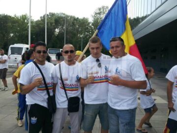 Cei patru medaliați ai Clubului Sportiv Devencea Suceava la Campionatul Mondial WKF 1