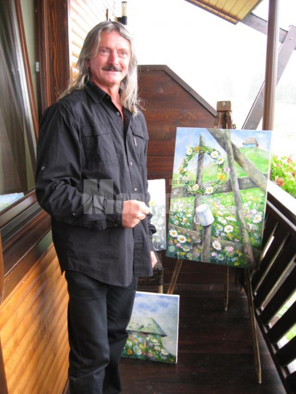 Artistul plastic Mihai Șerbănescu