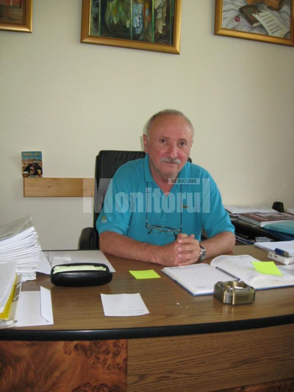 Prof. Petre Horvat, directorul Școlii de Arte Ion Irimescu Suceava