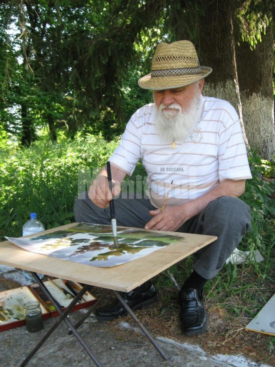 Artistul plastic Dumitru Rusu