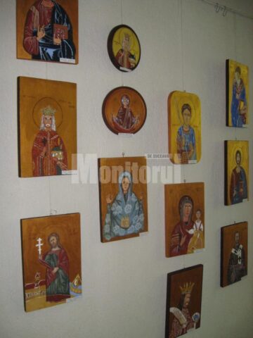 Expoziția Taberei „Micii iconari”