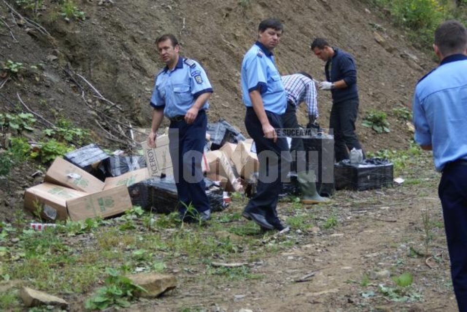 Țigările confiscate