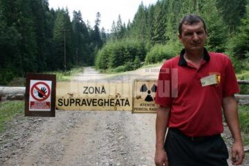 Mina de uraniu de la Crucea are un regim special din cauza radioactivității