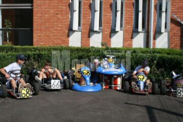 Întreceri de karting ale micilor piloți de la Palatul Copiilor
