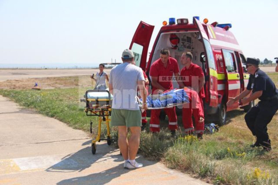 Un parașutist a aterizat pe un copil de 12 ani
