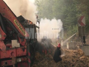 Pompieri au lichidat în totalitate focul abia după aproximativ trei ore, fără a mai reuși să salveze mare lucru