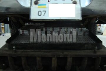 Mașina modificată special pentru transportul țigărilor a fost reținută în vederea confiscării, aceeași măsură fiind luată și în cazul țigărilor