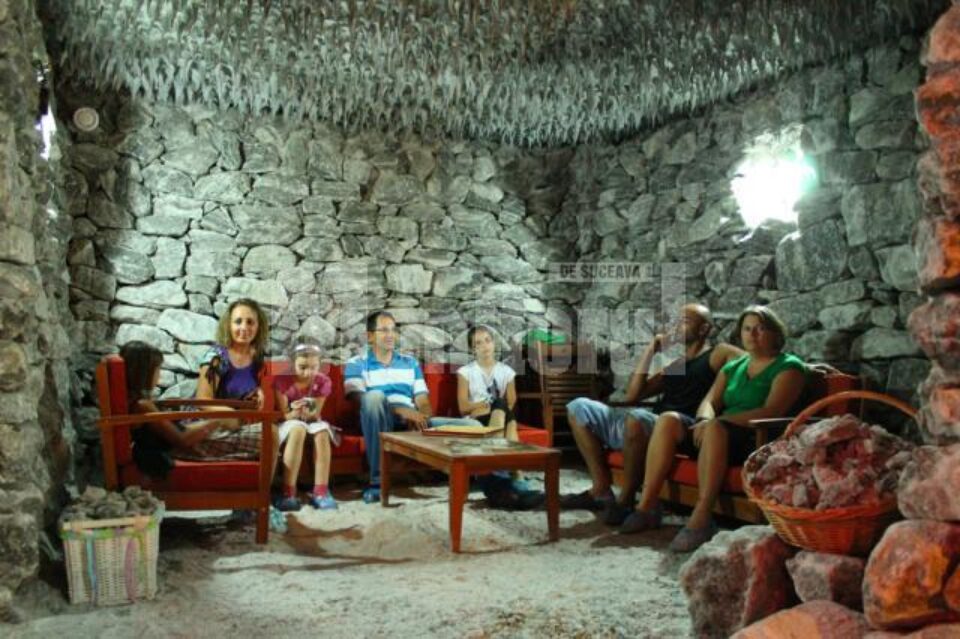Timpul de expunere în salina de suprafață este de o oră, față de patru ore în salina de adâncime