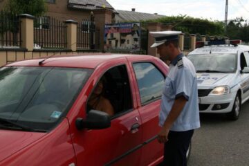Controlul în trafic s-a desfășurat concomitent în șapte județe