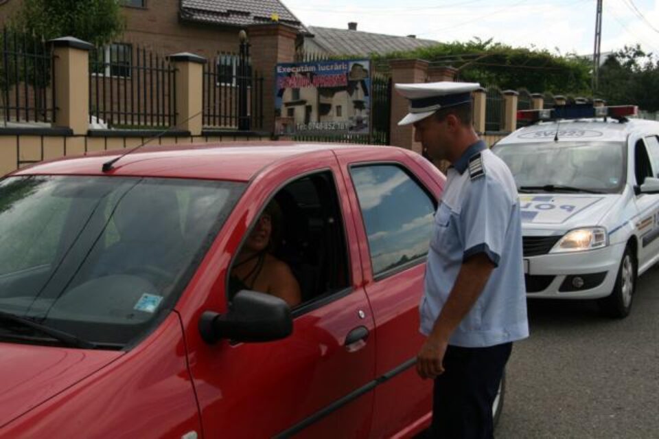 Controlul în trafic s-a desfășurat concomitent în șapte județe