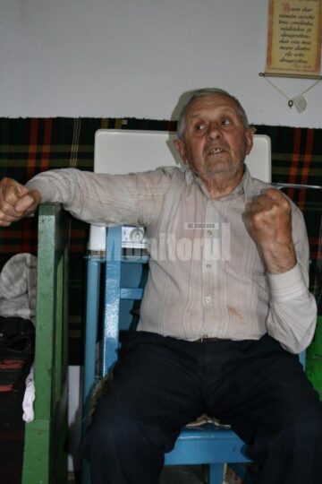 Gheorghe Lauric, acum în vârstă de 82 de ani, a participat efectiv la revolta din 1949