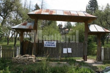 Locul unde au fost împușcați oamenii din Calafindești