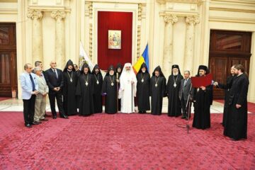 Catolicosul și Patriarhul Suprem al Tuturor Armenilor, în vizită la Patriarhia Română