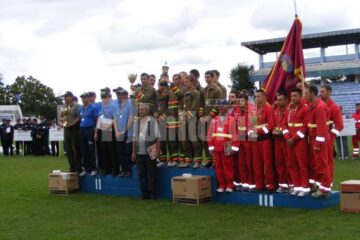Pompierii voluntari din Brodina, campioni naționali al doilea an consecutiv
