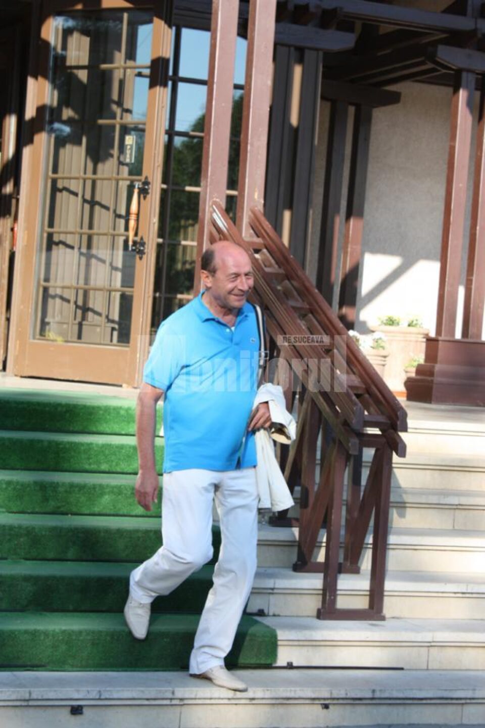 Traian Băsescu s-a cazat la un hotel din Gura Humorului