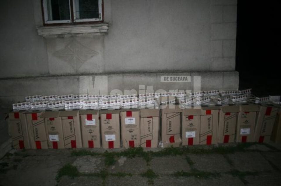 Aproape 70.000 de pachete de țigări de contrabandă, în valoare de peste 505.000 de lei, au fost capturate la sfârșitul săptămânii trecute