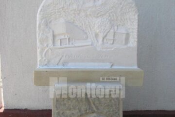 Primăria Vama a primit în dar o sculptură din partea comunității din localitatea franceză Eybens