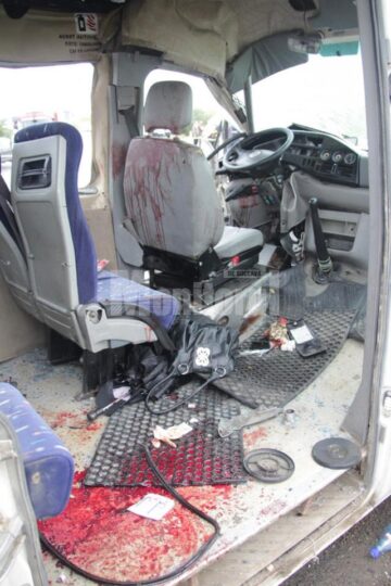 Impactul a fost deosebit de violent