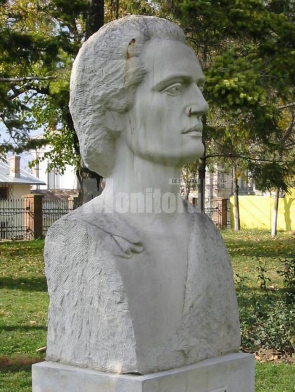 „Un bust al lui Eminescu la Suceava”