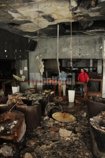 Restaurantul Hollywood a fost distrus în întregime