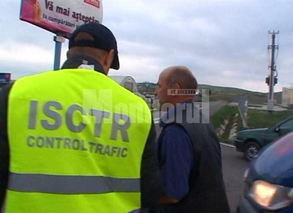 Reprezentanții ISCTR Suceava au tras pe dreapta mai multe microbuze și autobuze de pasageri
