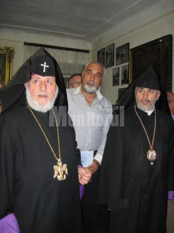 Patriarhul Catolicos Karekin al II-lea, Varujan Vosganian și Episcopul Datev Hagopian